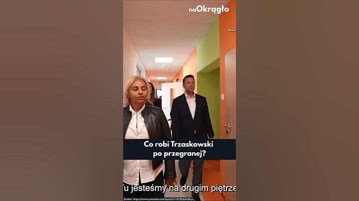 Co robi Trzaskowski po przegranej?