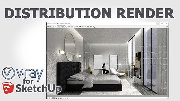 Distribution Render in V-ray for Sketchup