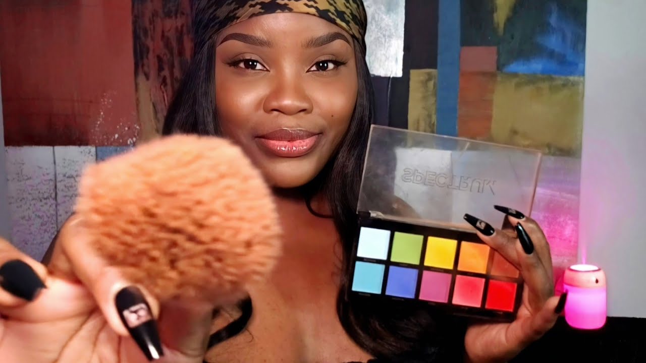 Auntie Mook Tries New Makeup Trends on You ASMR Roleplay (GUM Chewing) Lo-fi ASMR