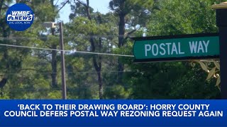 Horry County defers Postal Way rezoning request again
