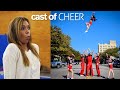 Gymnasts vs coach stunts and acrobatics challenge ft cast of netflix cheer