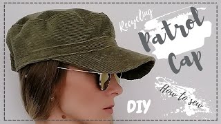 HOW TO SEW A PATROL CAP / KEP ŞAPKA DİKİMİ / ШЬЕМ КЕПКУ СВОИМИ РУКАМИ (DIY Sewing Tutorial)