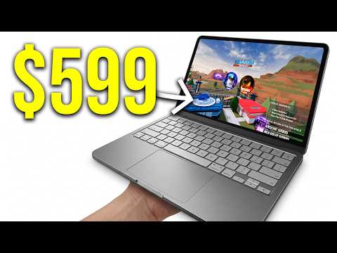 I Played Roblox Jailbreak On The New Macbook Neo (insane)