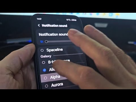 How to change notification sound on samsung | How to set notification ...