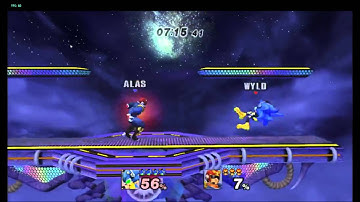 Wyld (Sonic) Vs. Falcon: Project M 3.6