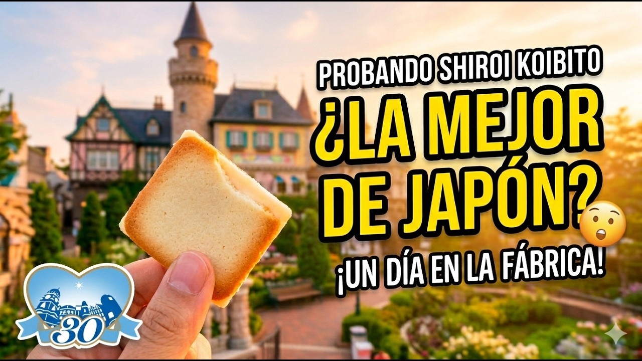 ¡Visitando la fábrica de chocolates más famosa de Japón! | Shiroi Koibito Park, Hokkaido