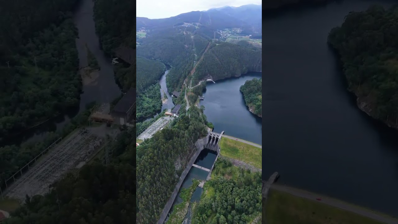 Embalse de Arbón #asturias #drone #travel #dji #nature #turismo