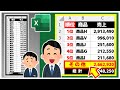初心者必見!Excelでトップ5の商品だけ表示&残りを「その他」にまとめる集計テクニック【売上分析】【YT0246】