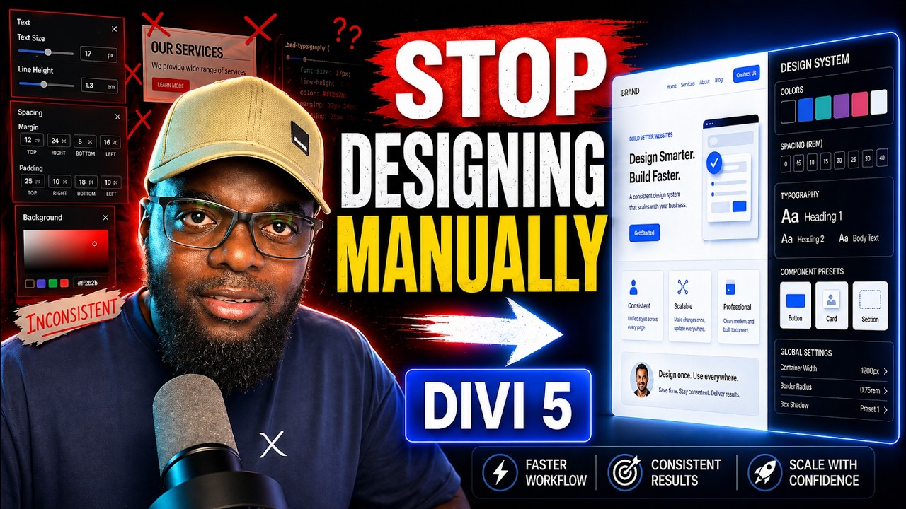 How I Build Professional Divi 5 Websites Faster With KrafterPRO - YouTube