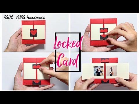 Video LOCKED CARD - Thiệp khoá trượt bí mật siêu xinh - NGOC... - youtube