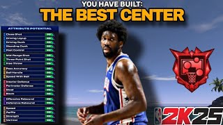 "NEW" BEST CENTER BUILD ON NBA 2K25 - INSIDE OUT BIG MAN