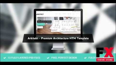 Preview Arkitekt - Premium Architecture HTML Template TFx