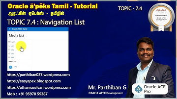 7.4  Oracle APEX List Creation Tutorial | Explore Media List, Badge List, Link List & More