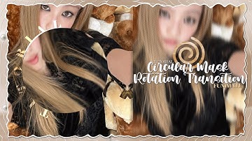 CIRCULAR MASK ROTATION TRANSITION + STROKE|FUNIMATE