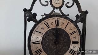 1974  Hermle Cast Iron 8 Day Wall clock
