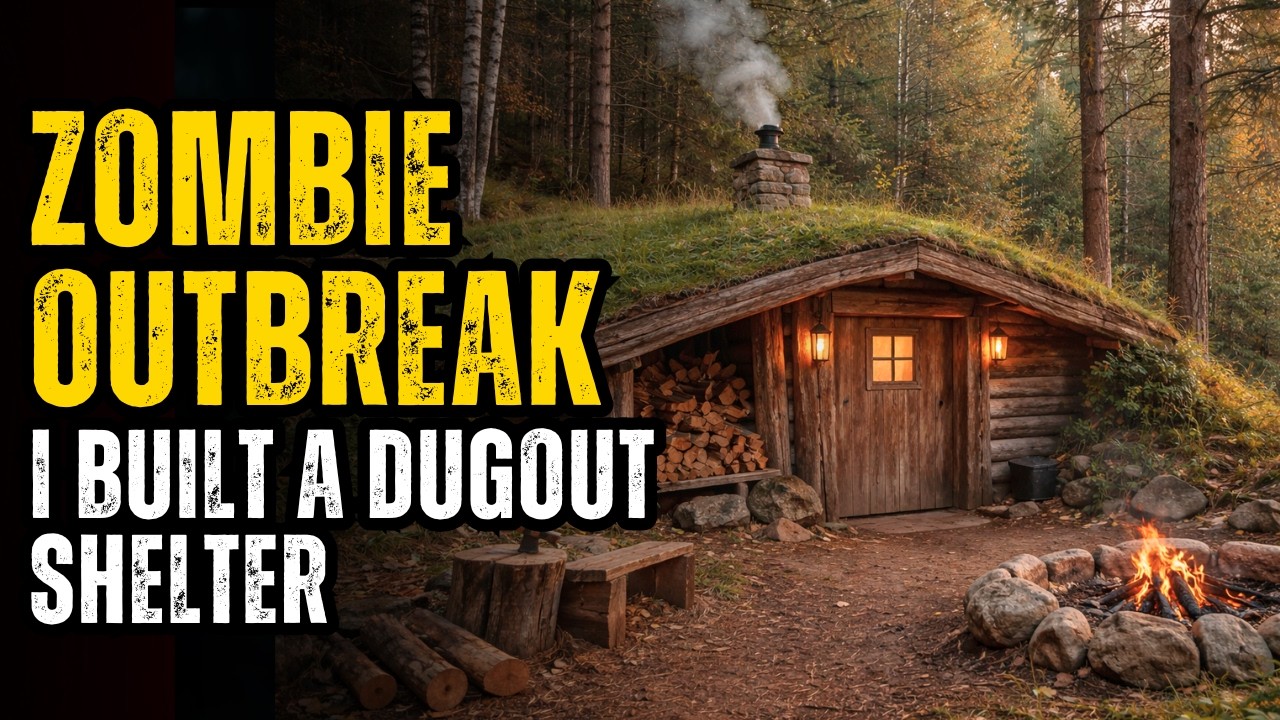 ZOMBIE OUTBREAK: I Built a Dugout Shelter