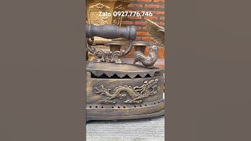 Bàn ủi pháp 1908 #đồđồngnguyễnnghi #phongthuy #đồđồngxưa #trendingshorts #đồcổ