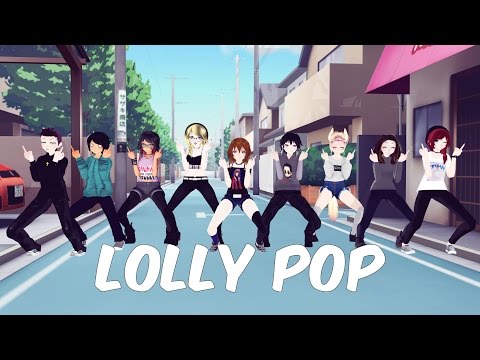 【MMD || Vine || Friends】Lolly Pop