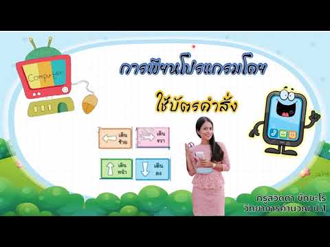 วิทยาการคำนวณ ป.1 ทบทวนเขียนโปรแกรม