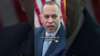Jeffries doesn’t budge on GOP funding bill after Schumer caves #shorts
