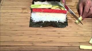 The california roll is one of easiest sushi rolls to make and most
delicious eat! in this video i am making a with seaw...