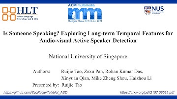 Is Someone Speaking? Exploring Long-term Temporal Features for Audio-visual Active Speaker Detection