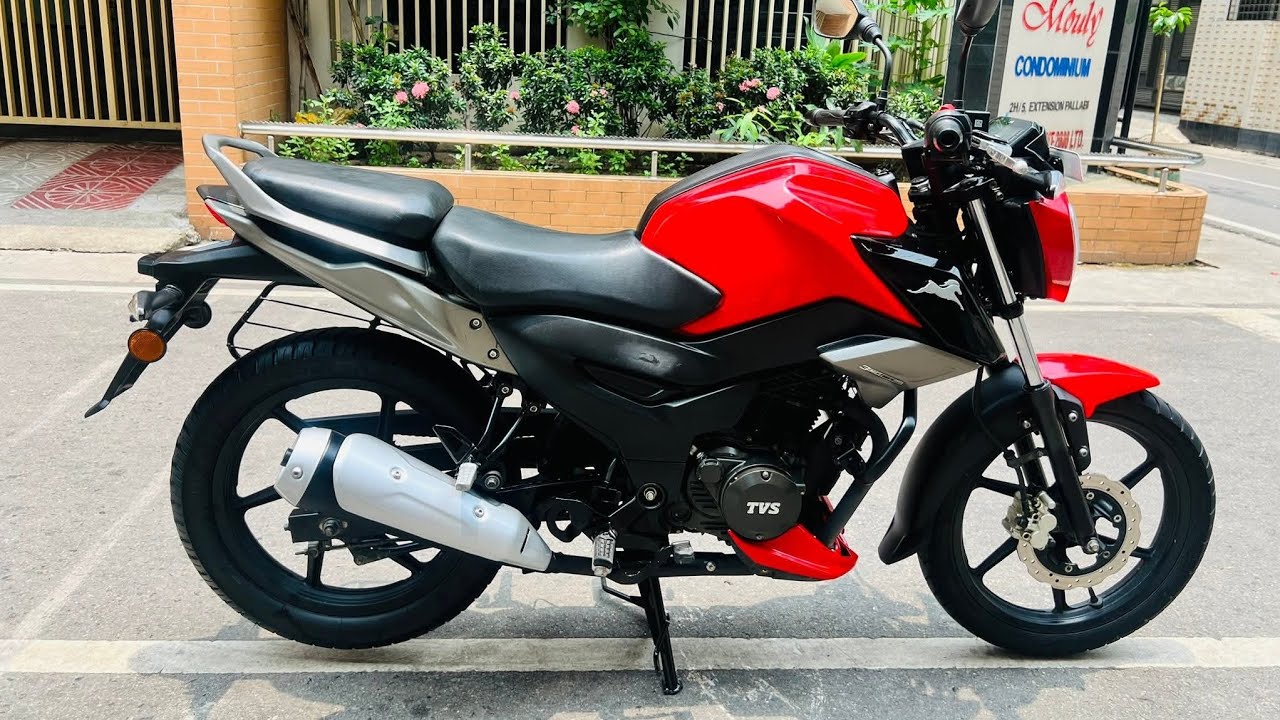 TVS Raider 125 2023 Red