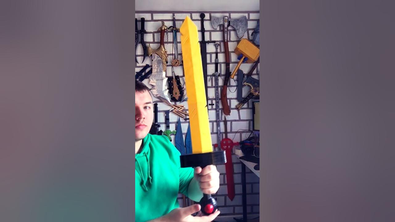 Finn sword made out of big popsicle sticks : r/adventuretime