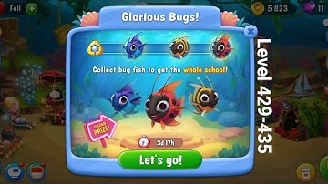 Gameplay Fishdom Level 429-435