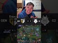 G2 ELIMINA AL MEJOR EQUIPO DEL MUNDO#leagueoflegend #leagueoflegendsriotgames #firststand #G2  #lec