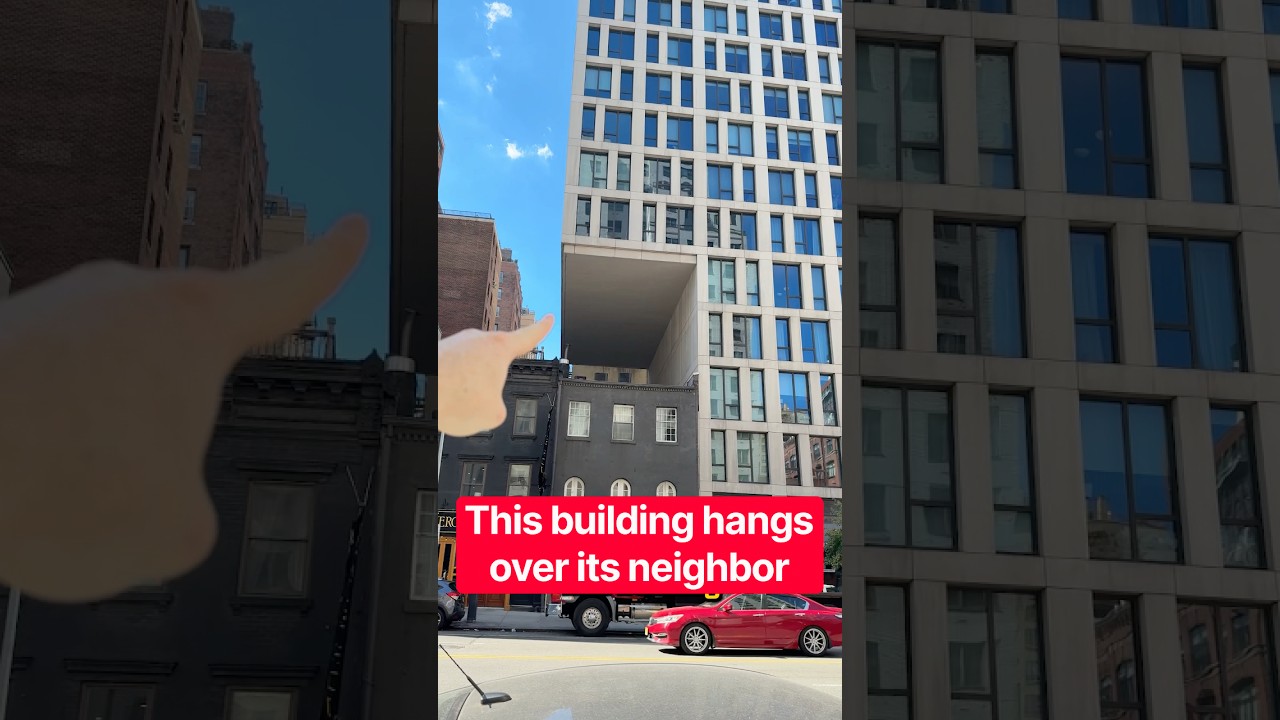 How 160 East 22nd Street Hangs Over Its Neighbors