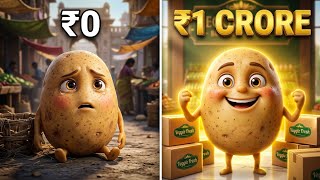 🥔 How Poor Aloo Changed His Destiny | Inspiring Animated Story