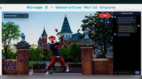 AI is getting WILD - Mirage 2 Demo