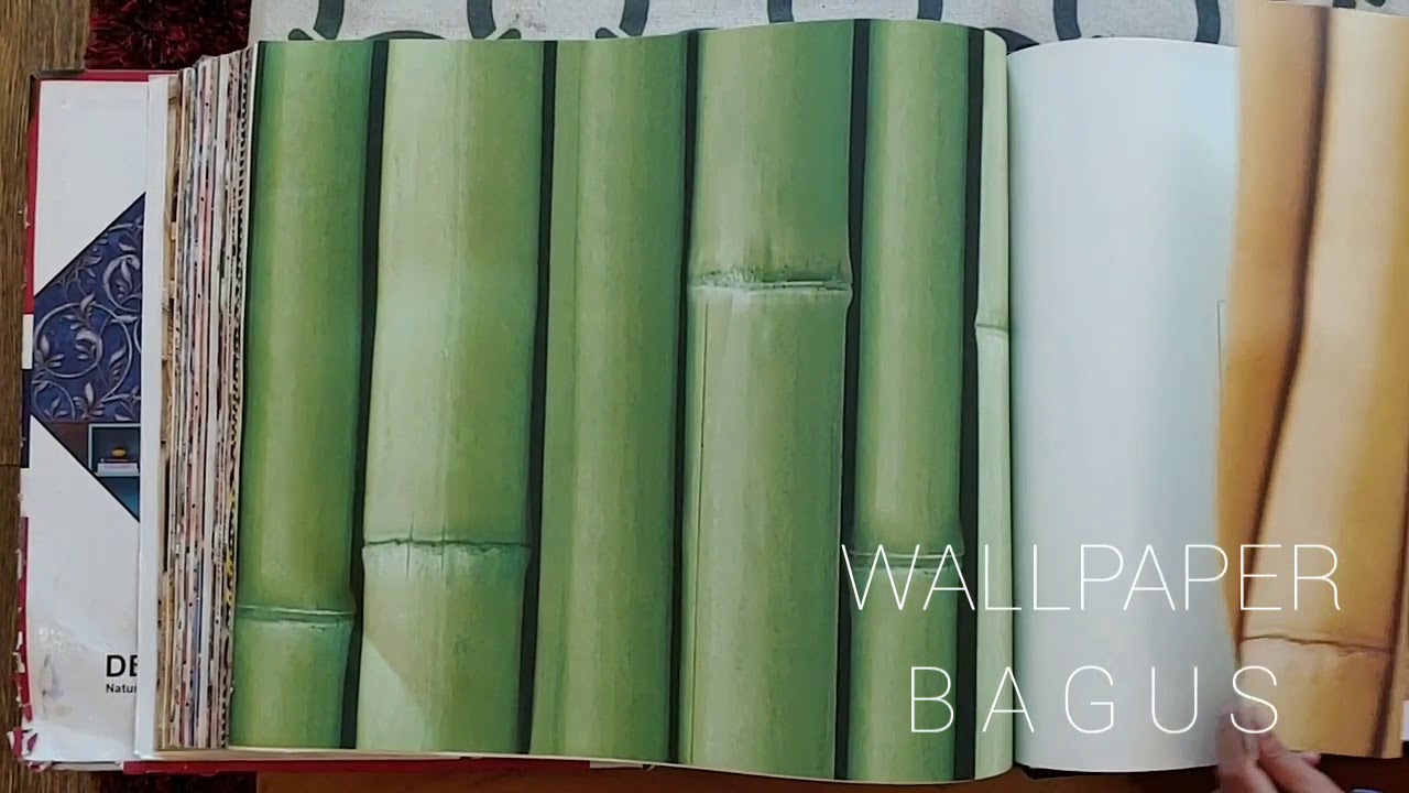  Wallpaper  Dinding  Motif  Bambu DeCafe Seri 526 YouTube