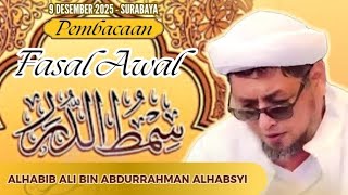 DECEMBER 9, 2025 | INITIAL READING OF THE BOOK MAULID SIMTUDDUROR BY HABIB ALI ALHABSYI KWITANG