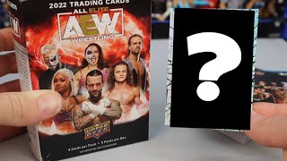 Pulling Super Rare Wrestling Trading Card Aew Upper Deck Box Break 2023
