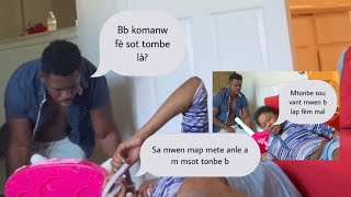 DRIDRISE SOT TONBE SOU VANT LI / LYLY SEZI / TET CLARC CHO 😂😂😂 #PRANK CLARC PIRÈD