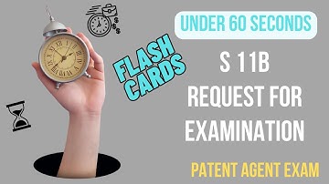 #Shorts Section 11B - Request For Examination