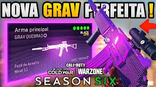 * NOVA * GRAV LEVEL MÁXIMO É UM MONSTRO no Warzone Season 6 | Melhor Classe Grav Warzone