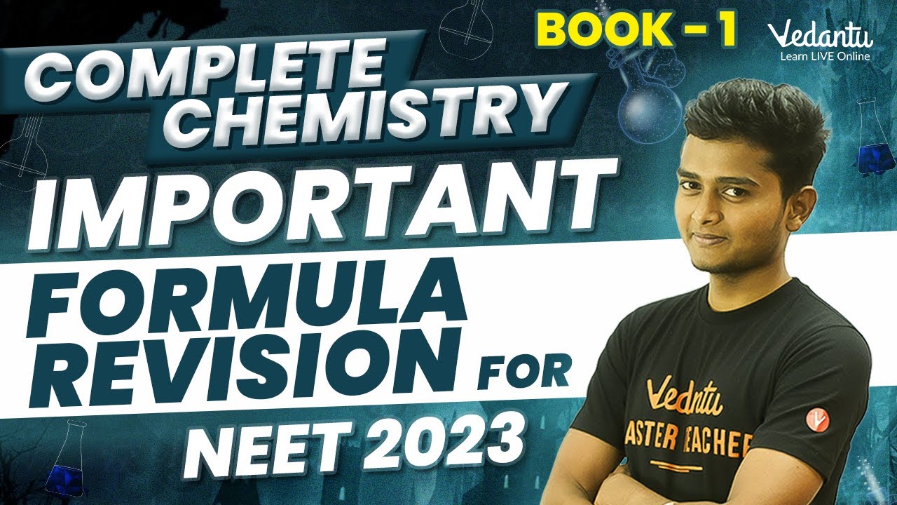 Complete Chemistry Book 1 Important formula Revision for NEET 2023 ...