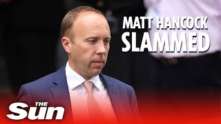 Covid Inquiry: Matt Hancock slammed for 'promising plan that never existed'