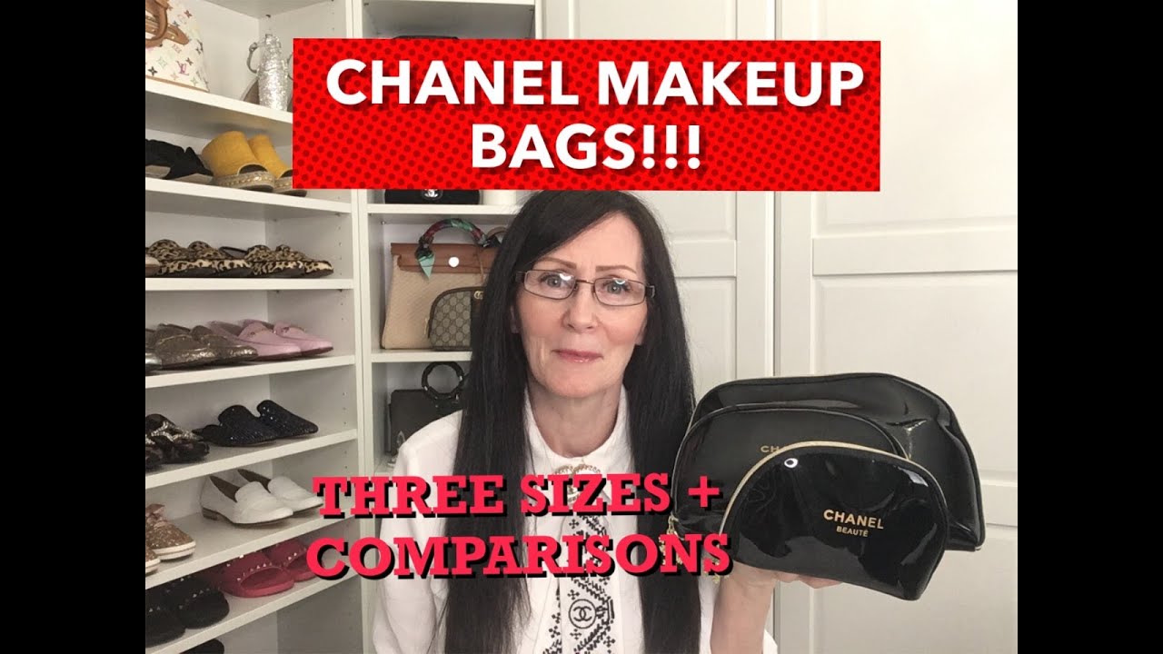 CHANEL MAKEUP BAGS, CHANEL GIFT WITH PURCHASE VIP BAGS