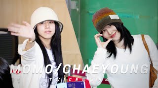 TWICE(트와이스) 모 챙 출국 momo chaeyoung departure for japan