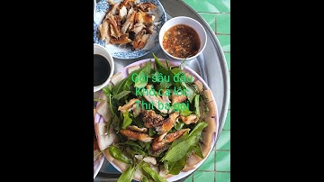 HƯỚNG DẪN LÀM | GỎI SẦU ĐÂU | KHÔ CÁ LÓC THỊT BA CHỈ - MỚI LẠ TUYỆT NGON