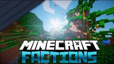 MiNECRAFT FACTiONS #1: BUiLDiNG A SHiT BASE! (TiMELAPSE)