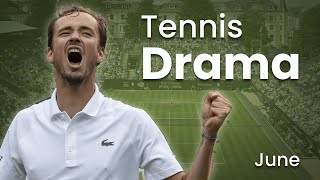 Tennis Drama & Angry Moments 2022 - June - The Grass Season