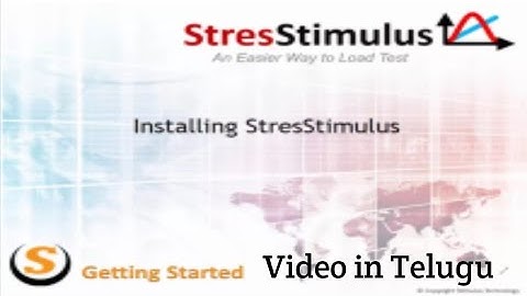 StressStimulus tool installation process