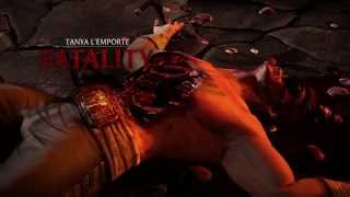 MORTAL KOMBAT X - TANYA BRUTALITIES, XRAY & FATALITIES