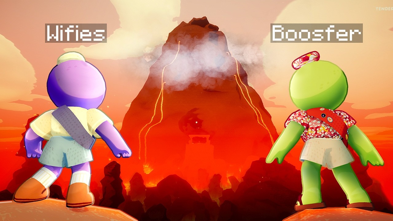 Wifies and Boosfer Climb a Mountain