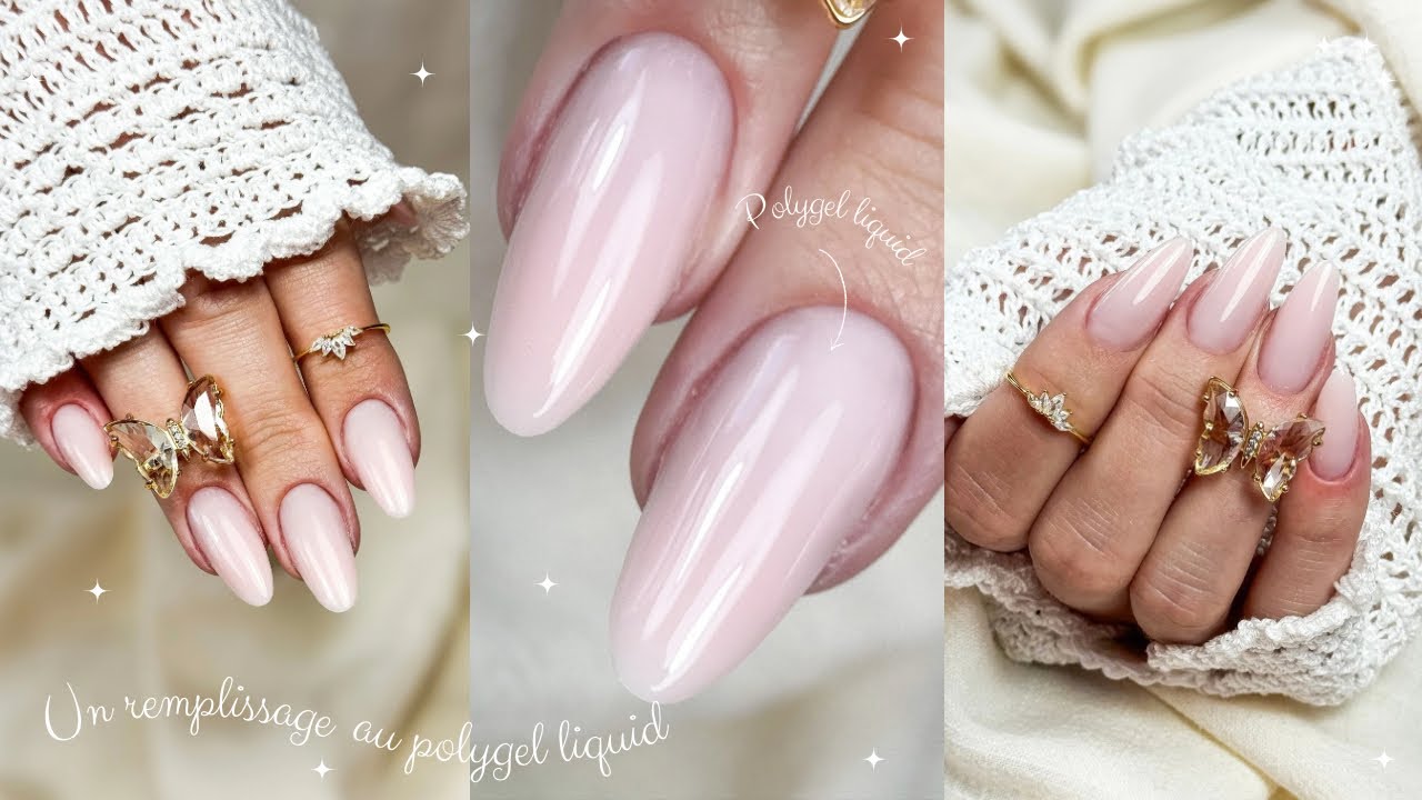 Un remplissage au polygel liquid avec mon astuce zéro décollement